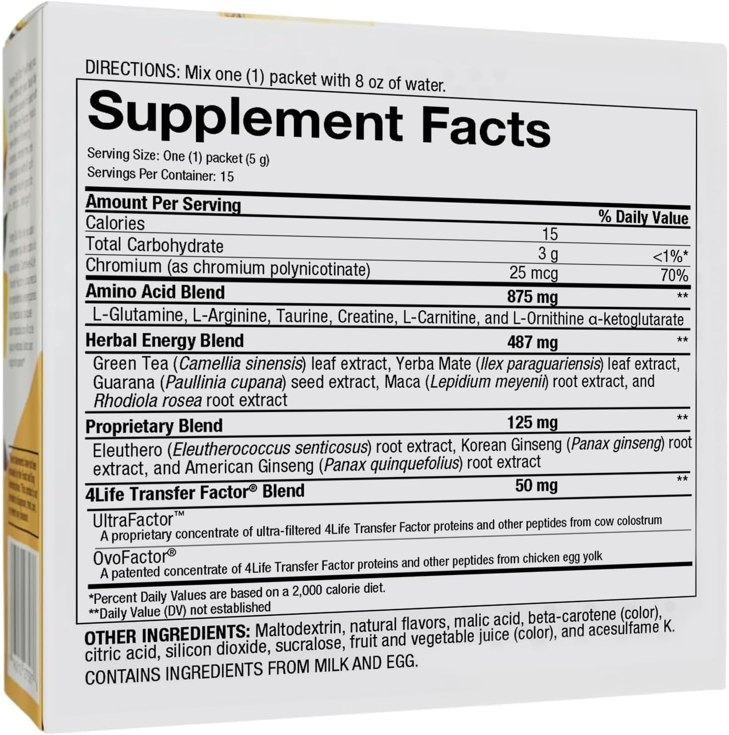 Go Stix® Tropical - 4Life Transfer Factor Products