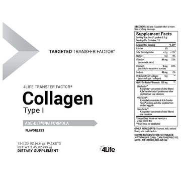 Transfer Factor® Collagen Type I - 4Life Transfer Factor Products