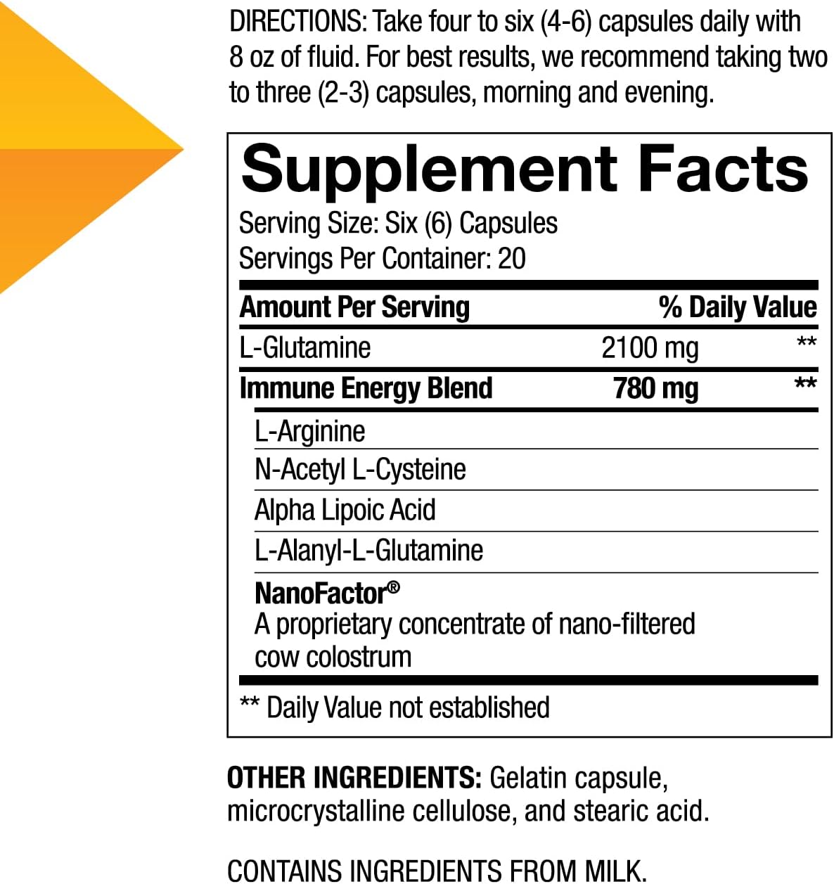 Glutamine Prime - 4Life Transfer Factor Products