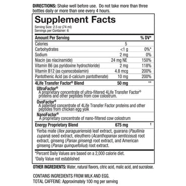Energy Go Shot - 4Life Transfer Factor Products
