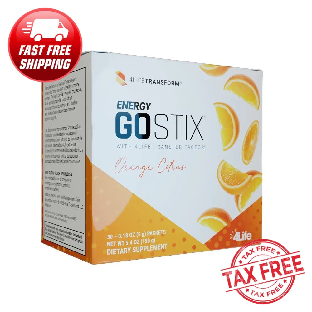 Go Stix® Orange Citrus - 4Life Transfer Factor Products