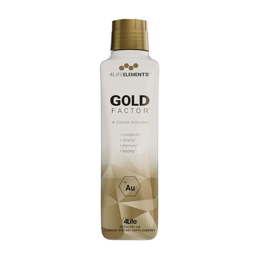 4Life Gold Factor - cellular vitality and memory support from the 4Life Elements line