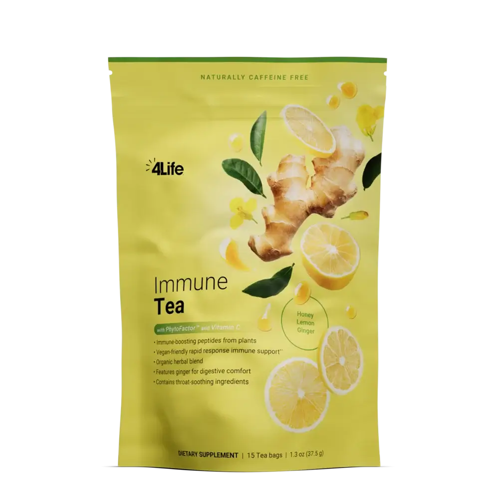 4Life Immune Tea - caffeine-free herbal tea with PhytoFactor for daily immune support