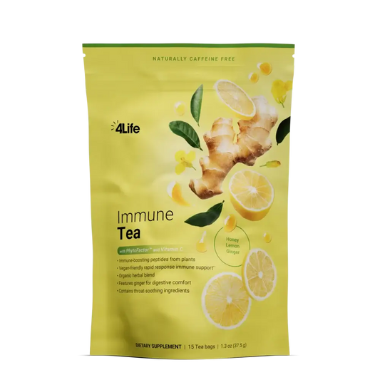 4Life Immune Tea - caffeine-free herbal tea with PhytoFactor for daily immune support