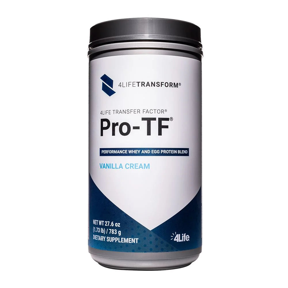 4Life Pro-TF Vanilla Cream protein - premium multi-source protein with Transfer Factor for performance and recovery