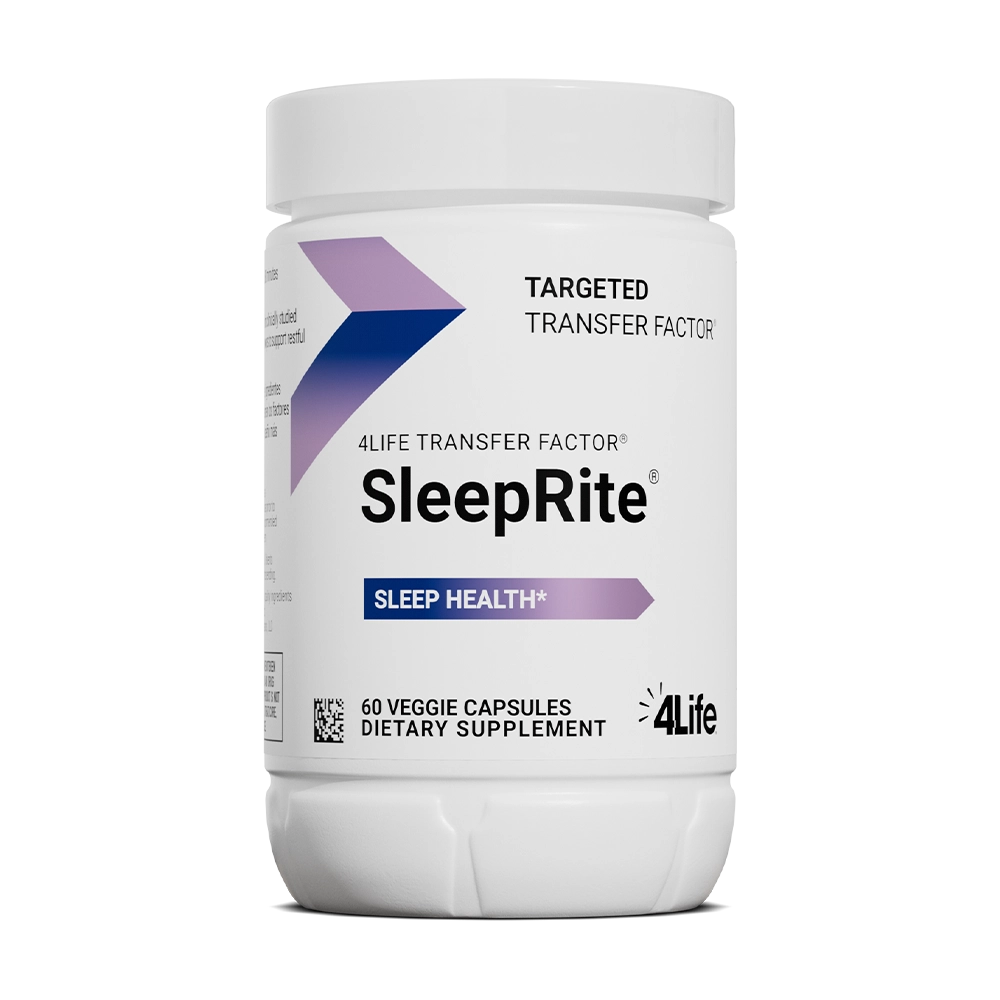 4Life Transfer Factor SleepRite bottle, new label, 60 veggie capsules