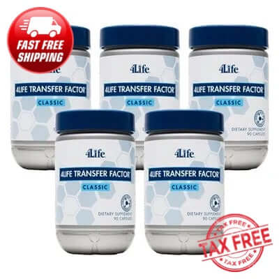 5 Pack of Transfer Factor Classic - 4Life Transfer Factor Products