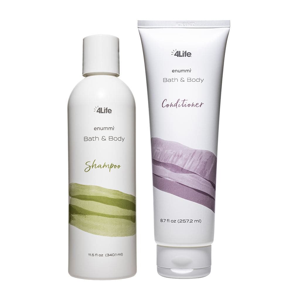 4Life enummi Hair Care Duo - sulfate-free shampoo and conditioner set