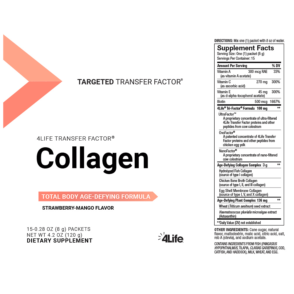 Transfer Factor Collagen - 4Life Transfer Factor Products